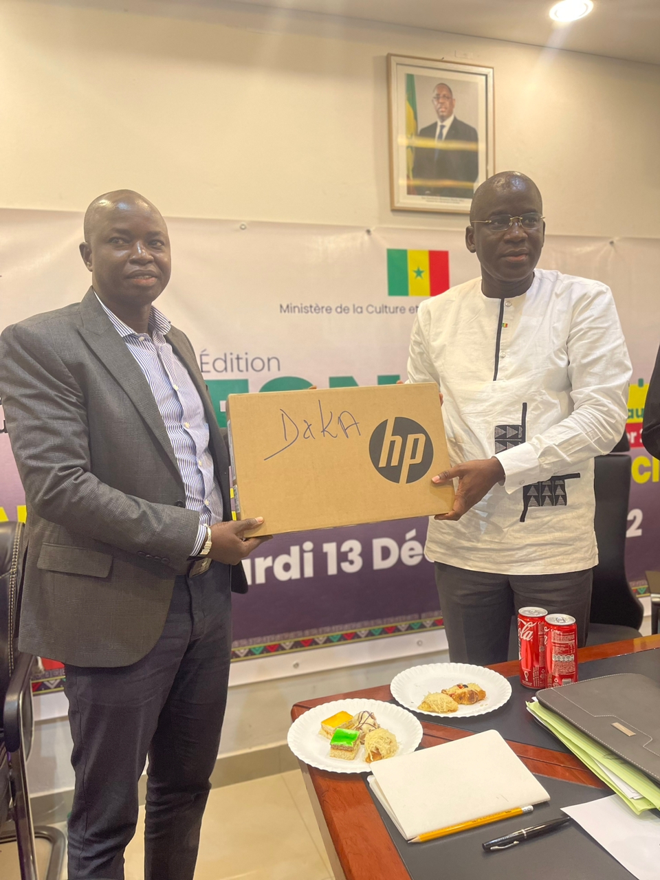 Remise d&rsquo;ouvrages et de matériels informatiques pour la Bibliothèque du CCRD-BS