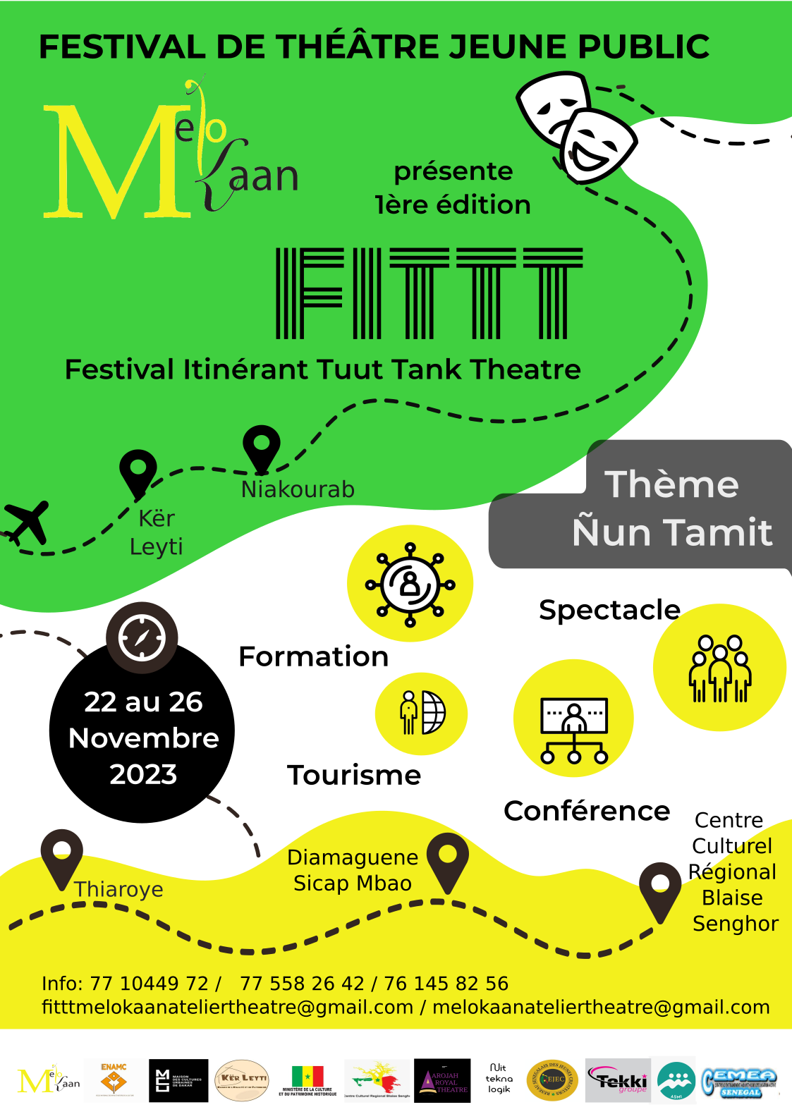 « FITTT » : Festival itinérant Tuut Tank Théâtre